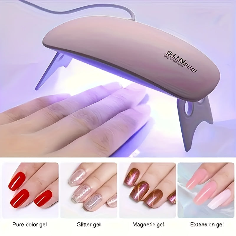 UV Led Lamp For Nails 6W Nail Lamp Light With...