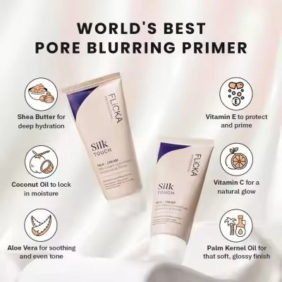 FLiCKA Silk Touch 3‑in‑1 Moisturizer & Primer...