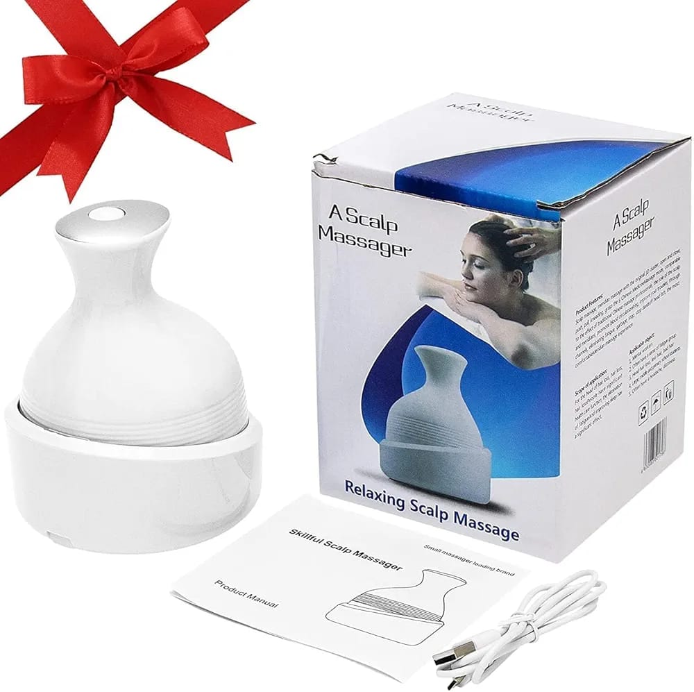 Rechargeable Head & Body Kneading Massager | ...