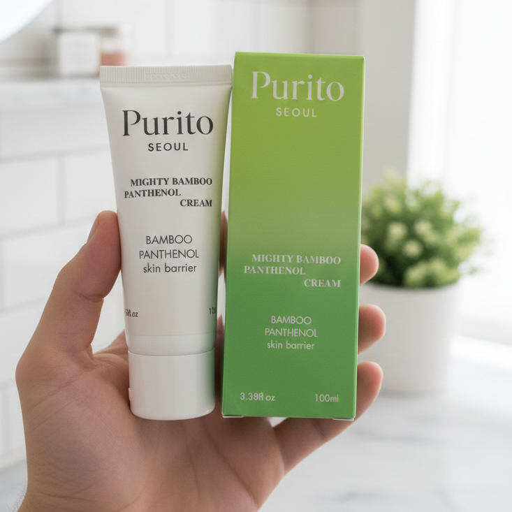 Purito Mighty Bamboo Panthenol Cream 100ml – ...