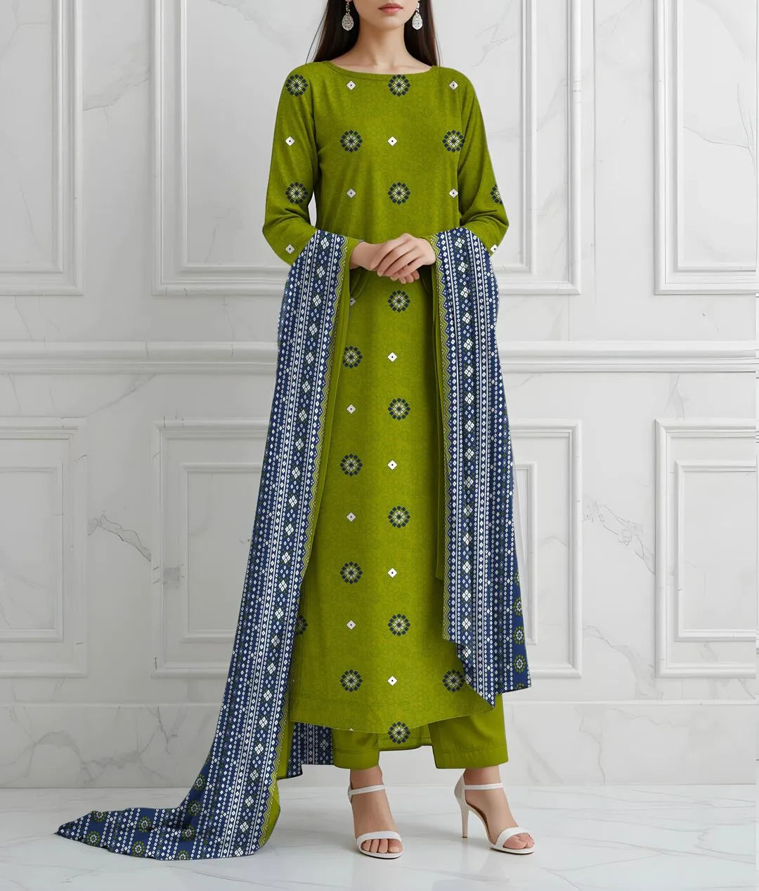 Printed Lawn 3PC Suit